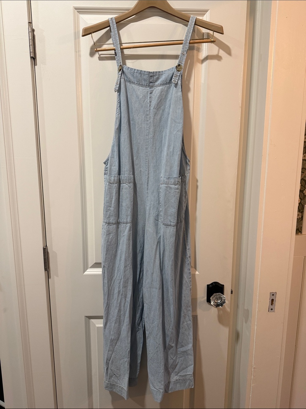 Velvet by Graham & Spencer Light Blue Denim Overalls